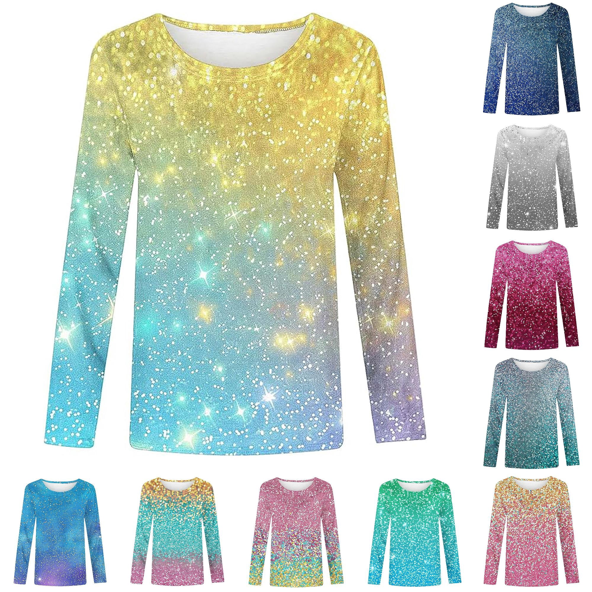 Long Countertop Design Aihuaihua Girls Sweater Star Sequin Design Long Sleeve Relaxed Fit ...