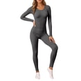 thumbnail image 1 of Aihuaihua Thermal Underwear for Women Heated with Lined Long Sleeve Shirt Legging Lounge Set Pajamas 2 Pieces Cold Weather Top Bottom Long Johns, 1 of 5