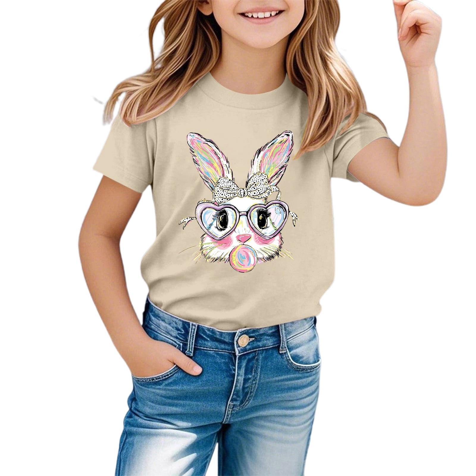 Aihuaihua Toddler Easter Bunny Shirt Boys Girls Happy Easter Graphic T ...