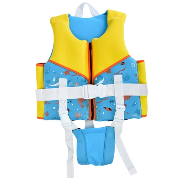 Aihuaihua Toddler Life Vest Kids Float Jacket Swimming Aid for Children Girls and Boys 20-30-40-50-60-70-80Lbs with Adjustable Straps 6-9 years