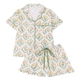 thumbnail image 1 of Aihuaihua Valentines Day Pajamas Women 2 Piece Pink Bow Heart Pajamas Women Cute Matching Valentine Pjs Shorts Pajama Sets 2026, 1 of 6