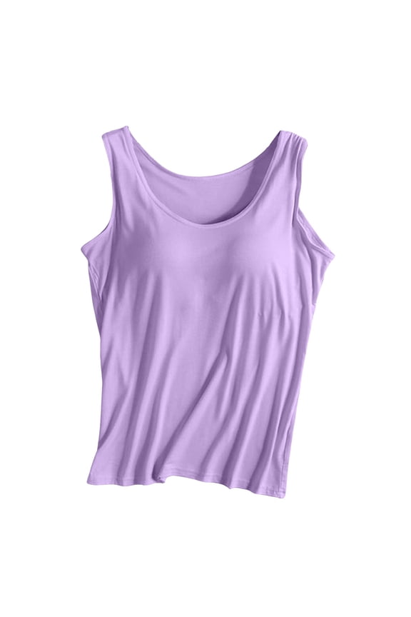 Wireless Support Suspender Tank Top for Women Seamless Yoga Sports Shirt Outerwear Layering