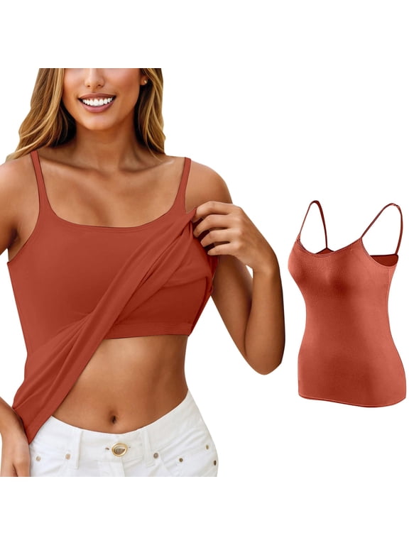 Women's Strappy Yoga Vest Seamless Underwear for Layering and Workouts