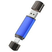 Aiibe 32GB USB C Flash Drives with Type C USB A Connector OTG Thumb Drive Metal Memory Stick Jump Drive for Smartphone PC Laptop