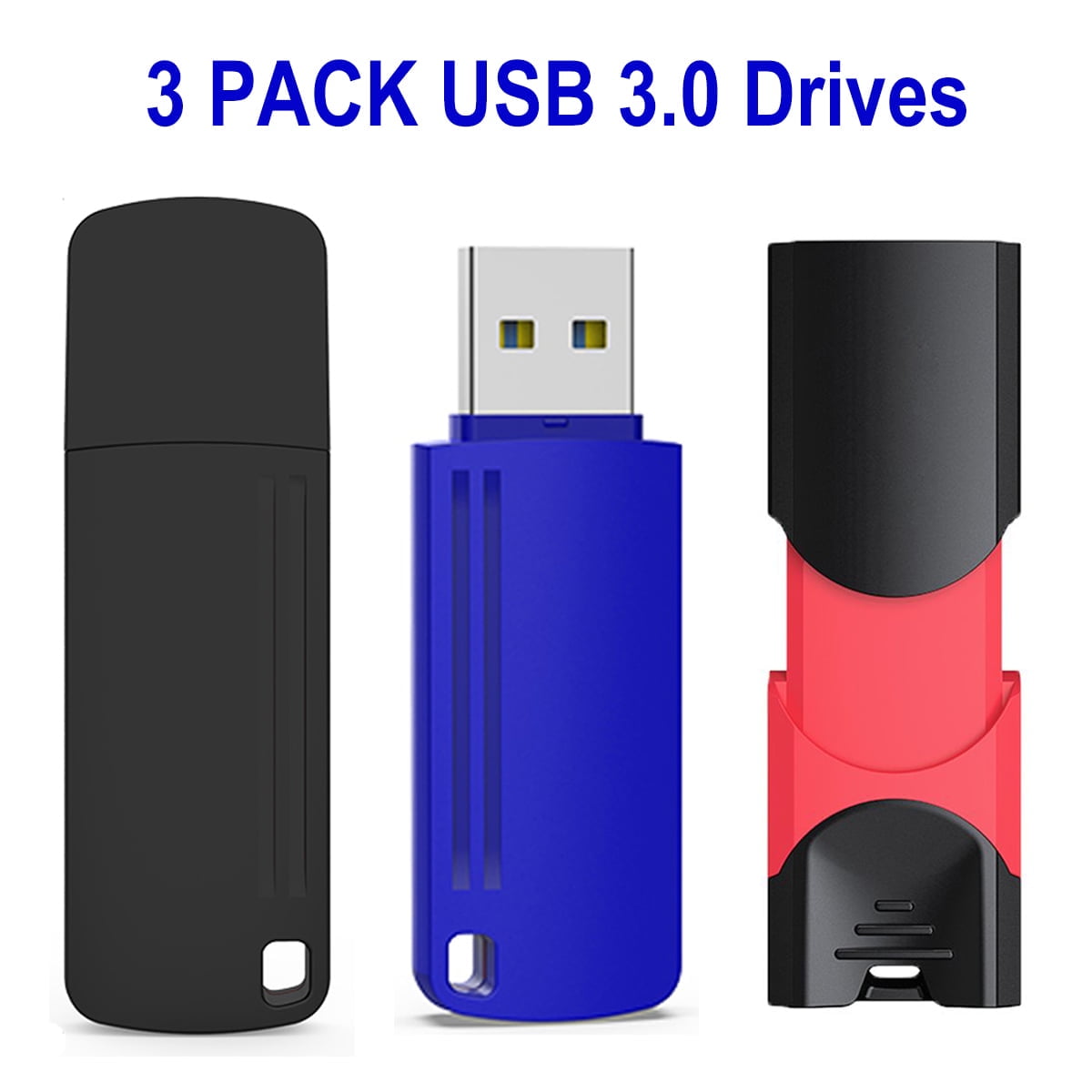 RAOYI Flash Drive 3 Pack 32 GB USB 3.0 Thumb Drive Memory Stick ...