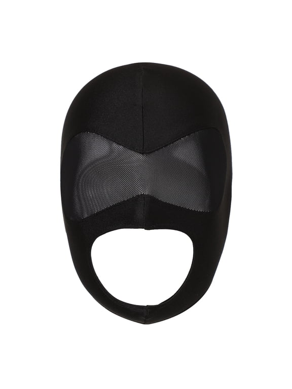Adult Full Head Cover Breathable Cut Out Face Mask Headgear Stretchy Balaclava Hoods for Cosplay Nightclub Motorcycle Halloween Cosplay Party Hat Tacticals Face Mask Games Type A S