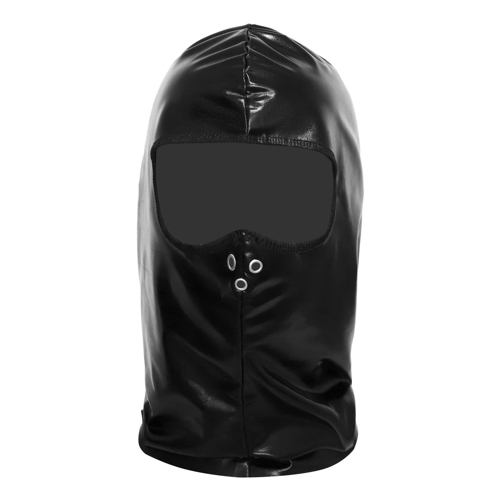 Aiihoo Full Cover Mask with Zipper Sex Toy Hood Mask Head Cover Couple  Flirting Face Cover Sex Toys Clubwear SMs Type B Black One Size -  Walmart.com