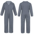 thumbnail image 1 of Aiihoo Kids Boys Coverall Mechanic Boiler Suit Flightsuit Coverall Outfits Grey 6, 1 of 6