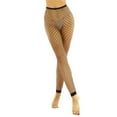 thumbnail image 1 of Aiihoo Women's Fishnet Pants Mesh Hollow See Through Stockings Leggings Trousers Underwear Black C One Size, 1 of 7