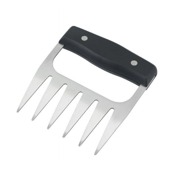 Aiivioll 2pcs Ultimate BBQ Meat Shredder Claws - Stainless Steel Meat Shredder Claws, BBQ Meat Claws, Easy to Clean, Perfect for Pulled Pork, Shredding, and Carving - Must-Have BBQ Forks (Black)