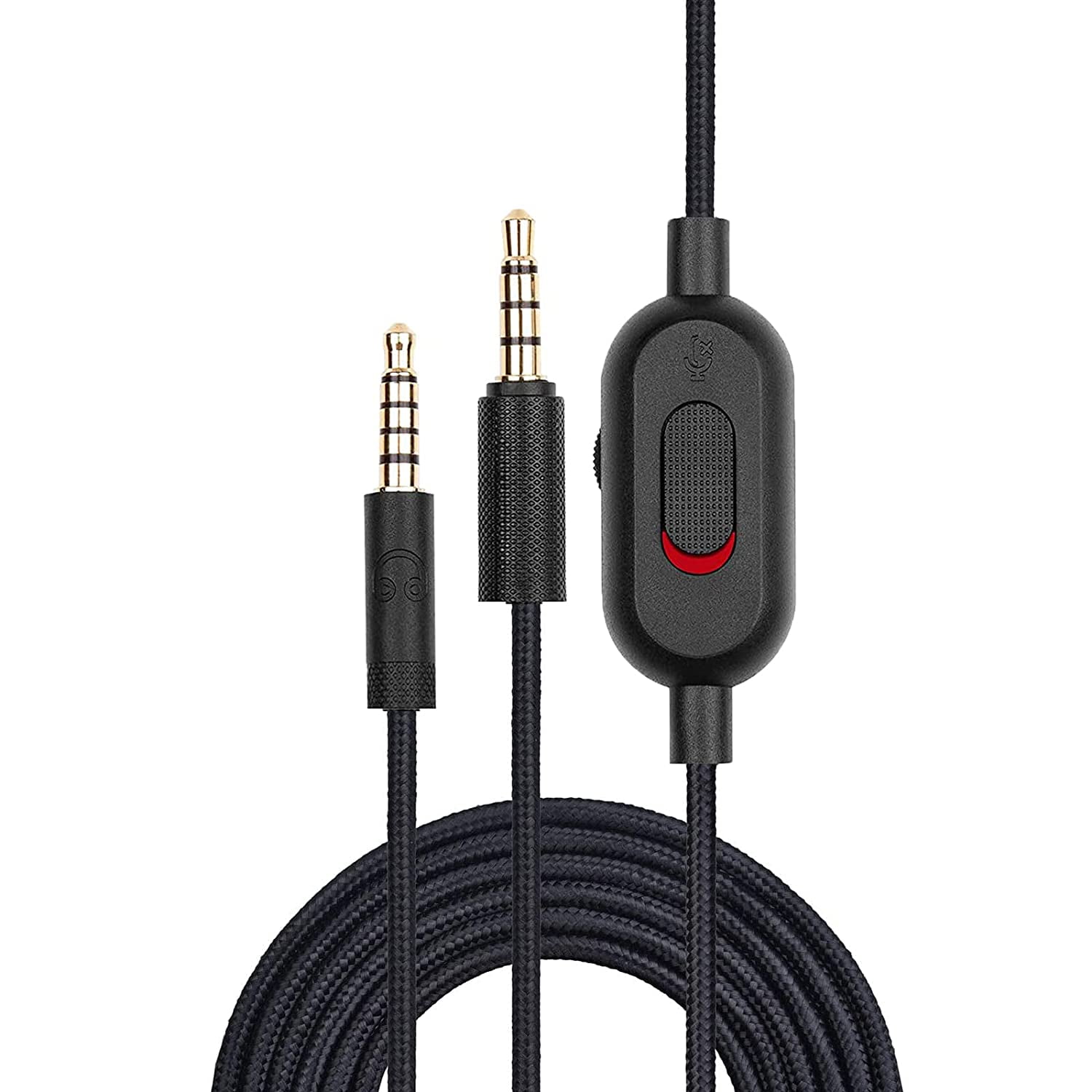 Aiivioll Extension Cable G233 Replacement Cable Audio for Logitech G433 G233 G Pro G Pro X HyperX Cloud Alpha Cloud Mix Compatible with PS4 Xbox One Nintendo Switch Headphone Audio Extension Cable 2M ...