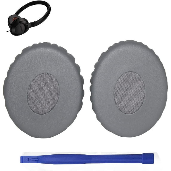Aiivioll OE2 Headphone Ear Pads Replacement Ear Cushion Quite-Comfort Ear Covers Earmuff Repair Parts for Boses OE2 OE2i Soundtrue SoundLink On-Ear Headphones (Grey)