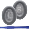 thumbnail image 1 of Aiivioll QC35 Ear Pads Replacement Earpads Ear Cushion Compatible with Boses Quiet Comfort 35 (QC35) and QuietComfort 35 II (QC35 II) Headphones (Grey), 1 of 3