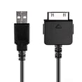 thumbnail image 1 of Aiivioll Replacement Power Cable Charing Cable USB Cable Data Synchronization Cable Compatible for Microsoft Zune Zune2 ZuneHD MP3 MP4 Player (3.3ft/Black), 1 of 6