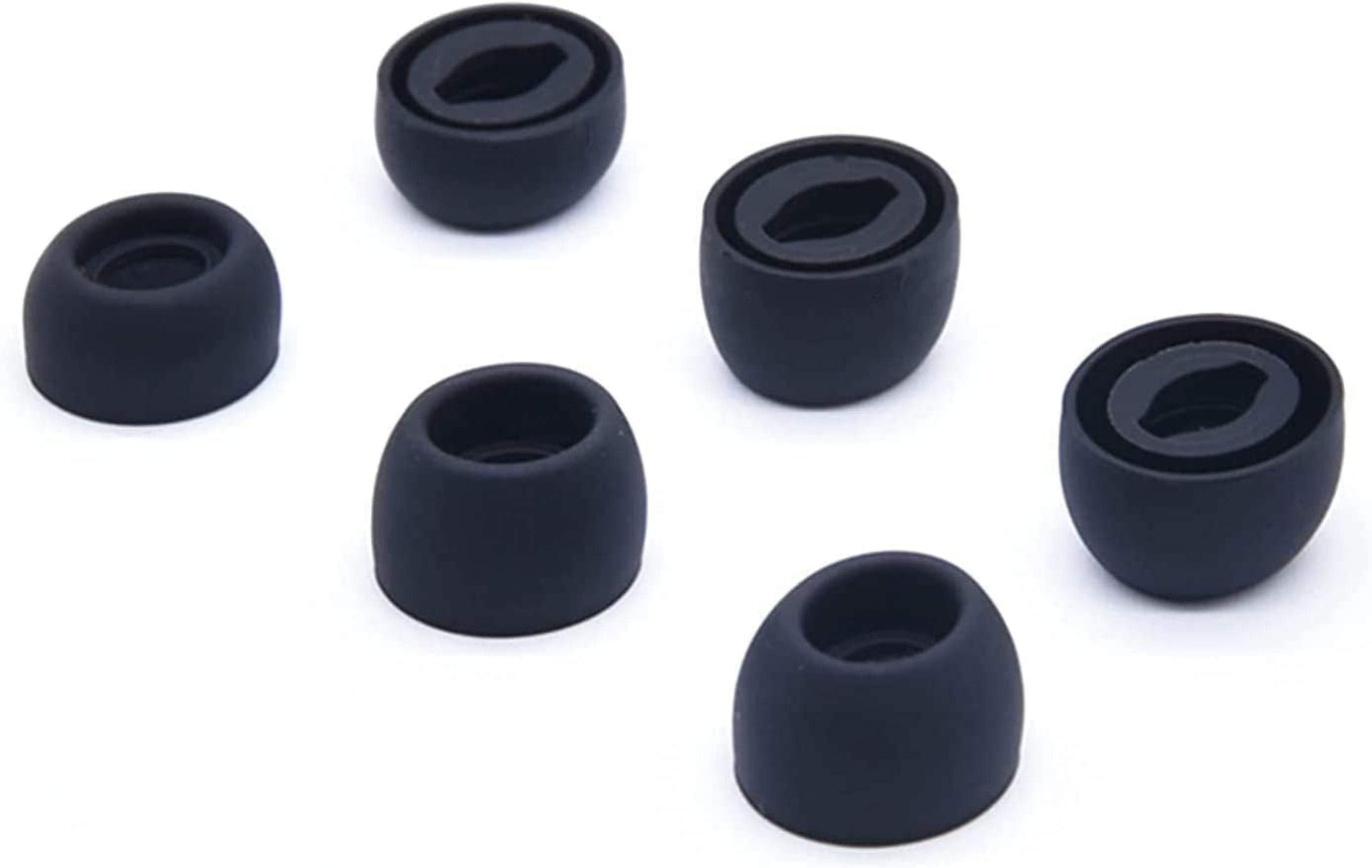 Aiivioll Silicone Earbuds Replacement Buds Pro Earmuffs Compatible with Samsung Galaxy Earplugs Noise Reducing Non Slip Earplugs that Fit the Charging Case Black Walmart