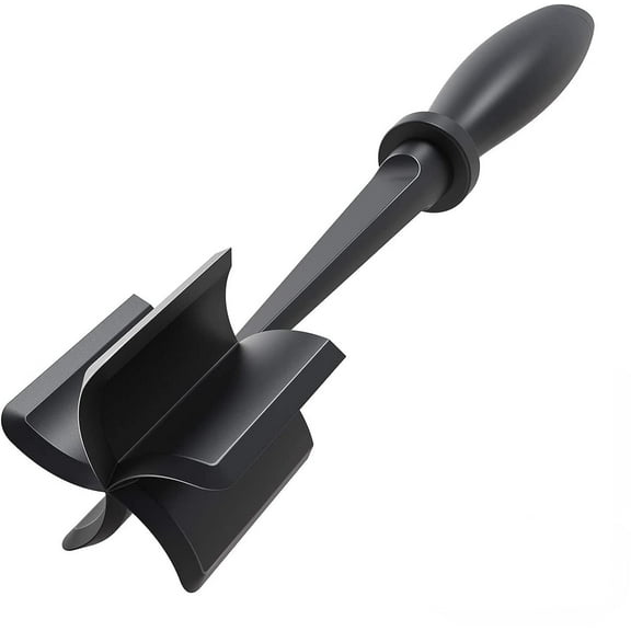 umvowuxa Upgrade Meat Chopper, Heat Resistant Meat Masher for Hamburger Meat, Ground Beef Smasher, Nylon Hamburger Chopper Utensil, Ground Meat Chopper, Non Stick Mix Chopper,Meat Masher Tool Gift