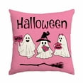 Aijlhda Cleaning Halloween Linen Pillow Cover Home Decoration For