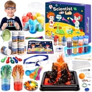 Aijohnny Chemistry Experiment Science Kit, Educational Learning Scientific Toys for Kids, Birthday Gifts for 3-12 Year Old