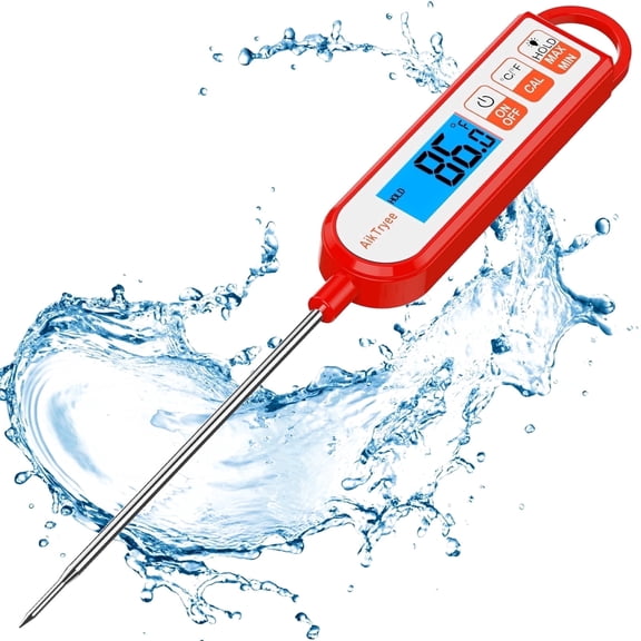 Glownary 2.75 Inch Blue HACCP Waterproof Digital Pocket Probe ...