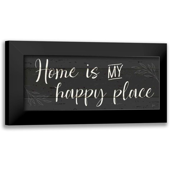 Aiken, Jess 14x8 Black Modern Framed Museum Art Print Titled - Simple Signs II Black