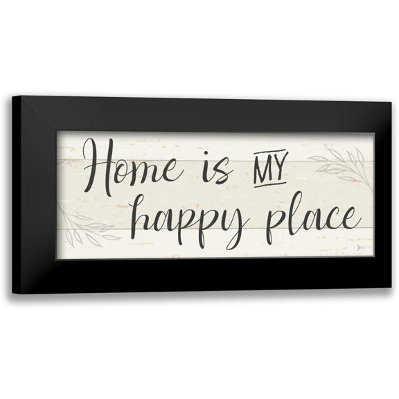 Aiken, Jess 14x8 Black Modern Framed Museum Art Print Titled - Simple Signs II