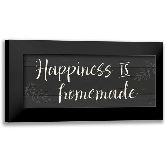 Aiken, Jess 14x8 Black Modern Framed Museum Art Print Titled - Simple Signs IV Black