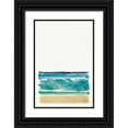 thumbnail image 1 of Aiken, Jess 17x24 Black Ornate Wood Framed with Double Matting Museum Art Print Titled - By the Sea II no Words v2 Crop, 1 of 4