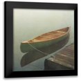 thumbnail image 1 of Aiken, Jess 20x20 Black Modern Framed Museum Art Print Titled - Calm Waters Canoe II, 1 of 5