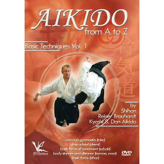 Aikido From A To Z Basic Techniques, Vol. 1: The Basics (DVD)