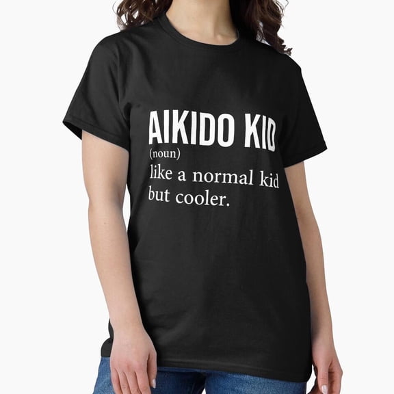 Aikido Kid Martial Arts Training Japanese Inspired Unisex T-Shirt, up to size 5XL