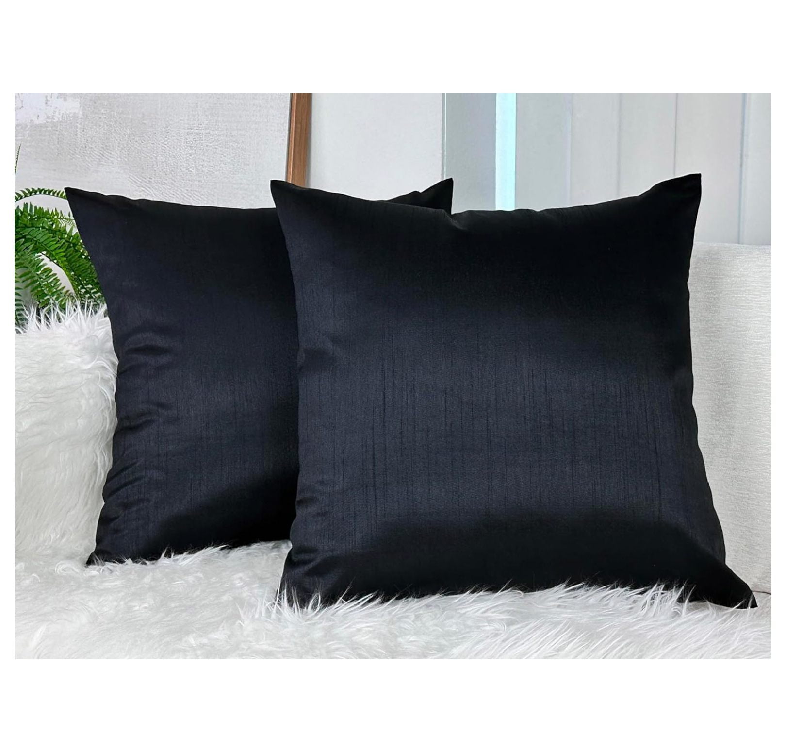 Black 20x20 pillow cover sale