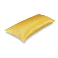 thumbnail image 1 of Aiking Home 400TC Colorful Bridal Satin Body Pillowcase with Zipper Closure, 54 by 19 inch (Yellow), 1 of 4