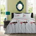 thumbnail image 1 of Aiking Home Bliss Garden 3PC Print Duvet Cover Set, 100% Cotton, Full/Queen, 1 of 1