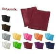 thumbnail image 1 of Aiking Home ( PACK of 2) Shiny Bridal Satin Standard/Queen Size Pillow Cases, Burgundy, 1 of 5