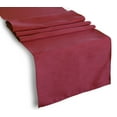 thumbnail image 1 of Aiking Home (Pack of 12) Solid Faux Silk Table Runner, Burgundy-Size 13''x108''- Ideal for Wedding, Baby Shower, Party Decor, Thanksgiving, Christmas or Special Event., 1 of 2