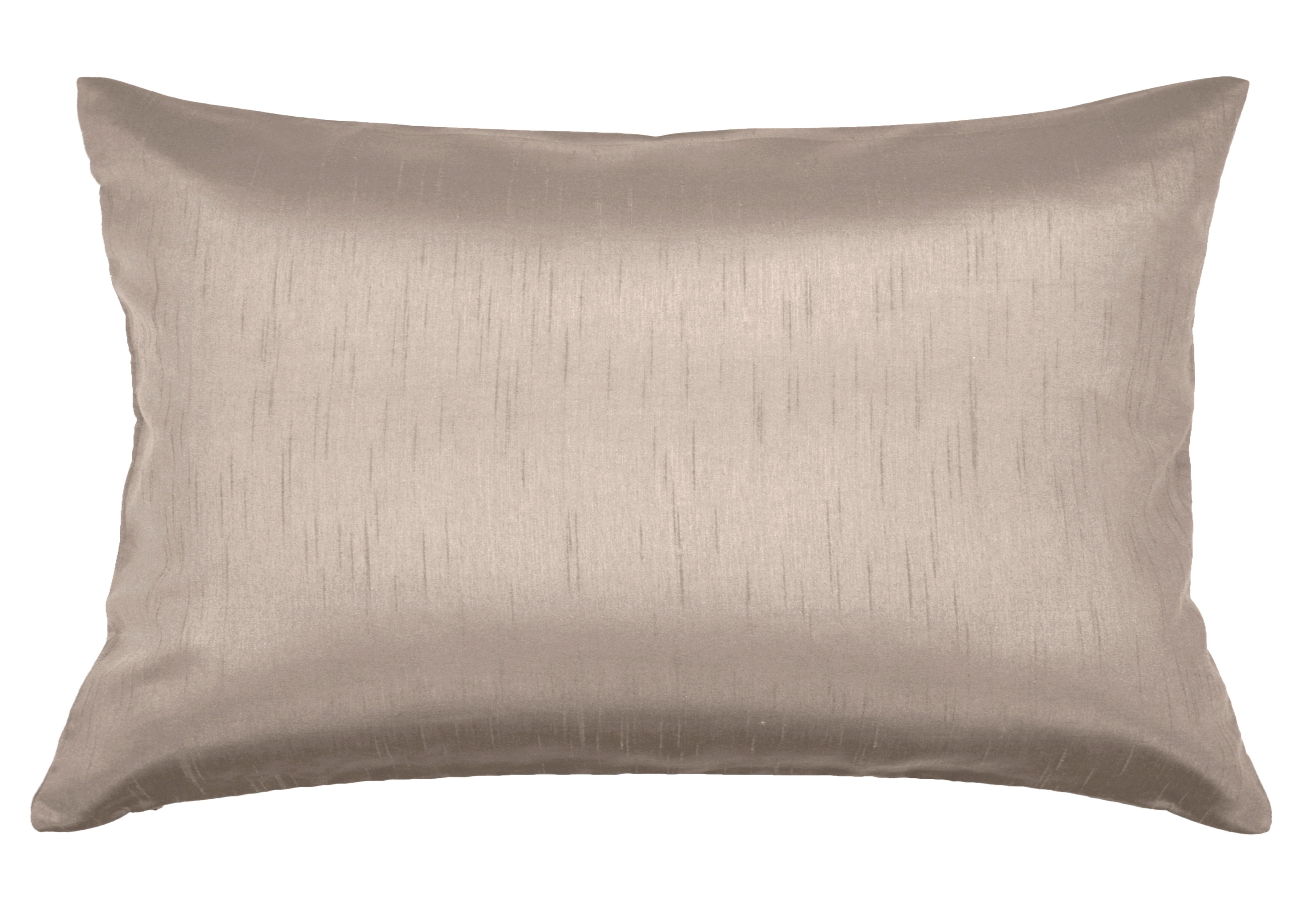 Aiking Home Solid Faux Silk Decorative Throw Pillow COVER 12 by 18 ...