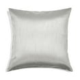 thumbnail image 1 of Aiking Home Solid Faux Silk Euro Sham / Pillow Cover 26 by 26 - Silver, 1 of 3