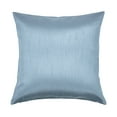 thumbnail image 1 of Aiking Home Solid Faux Silk Euro Sham / Pillow Cover 26 by 26 - Slate Blue, 1 of 3
