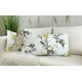 thumbnail image 1 of Aiking Set of 2 Printed 14 x 26 inch Decorative Throw Pillow Covers, Floral Ivory, 1 of 5