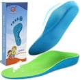 Ailaka Kids Orthotic Arch Support Insoles, PU Foam Cushioning Arch