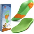 Ailaka Kids Orthotic Cushioning Arch Support Shoe Insoles, Children Pu