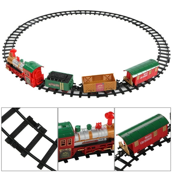 Ailao Car Toy,Electric Kids Simulated Race Track Rail Car Plastic Assembled Toy Christmas Wonderful Gift,Electric Toy