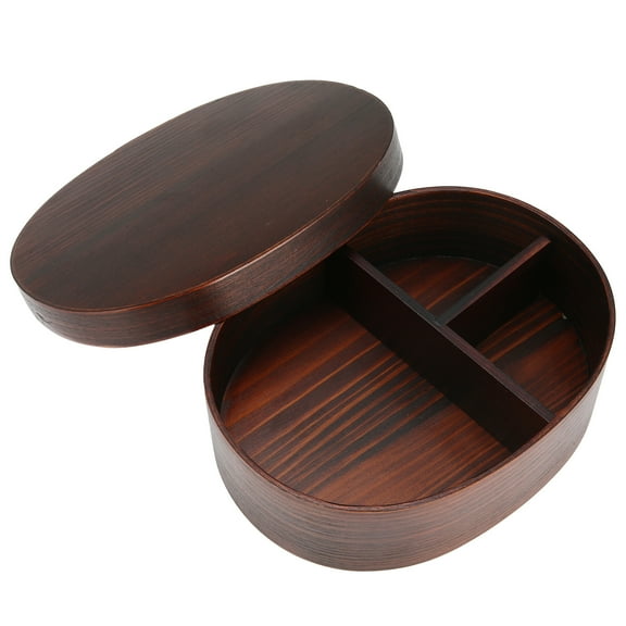 Ailao Lunch Box Portable Japanese Style Wooden Food Container Kitchen Dining Accessory,Meal Box,Lunch Box