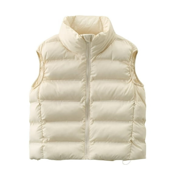 Ailaofu Down Puffer Vest for Women's Lightweight Winter Jacket Outwear Women's Fall Sleeveless Coats