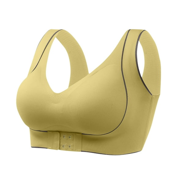 Ailaofu Front Closure Bra for Senior Women, Full Coverage, Medium Support