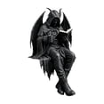 thumbnail image 1 of Ailaofu Halloween Gothic Dark Figure Hooded Reader Statue Mysterious Book Decor For Bookshelf Desk Mantel Display, 1 of 4