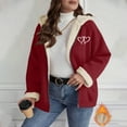 thumbnail image 1 of Ailaofu Hoodies for Women Sweatshirt Zip Up Hoodie Fall Fashion 2025 Trendy Long Sleeve Jackets Winter Clothing Outfits, 1 of 4