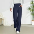 thumbnail image 1 of Ailaofu Inseam Regular Yoga Pants Straight Leg Dress Pants with Pockets for Casual, 1 of 7
