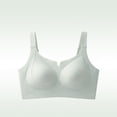 thumbnail image 1 of Ailaofu Wireless Bras for Women Deep V Neck No Underwire Push Up Bra Smoothing Full Coverage High Supports Bralette for Everyday, 1 of 6