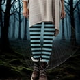 thumbnail image 1 of Ailaofu Women's Adult Halloween Striped Tights, 1 of 7